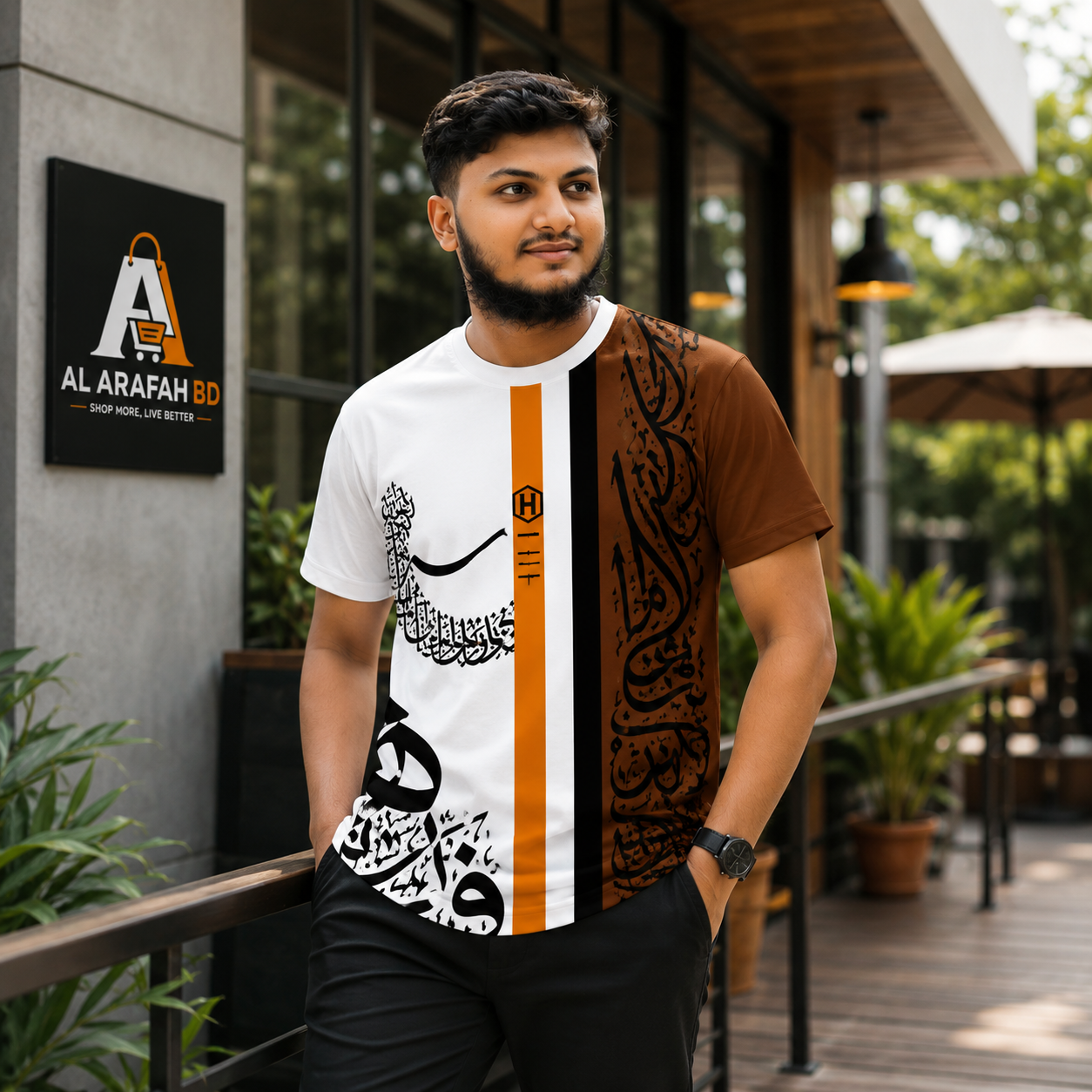 ইসলামিক ক্যালিগ্রাফি টি-শার্ট